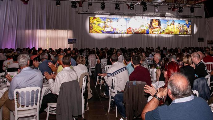 Mille adhérents et salariés d’Arterris ont fêté ensemble le dixième anniversaire de la création du groupe, le 14 juin, à Castelnaudary (Aude). © O. BOUCHARD/ARTERRIS